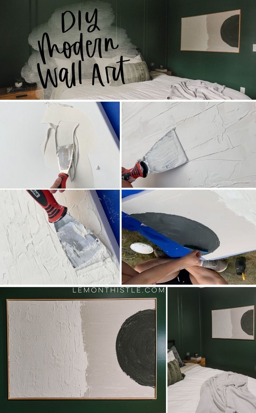 How to paint with drywall mud
