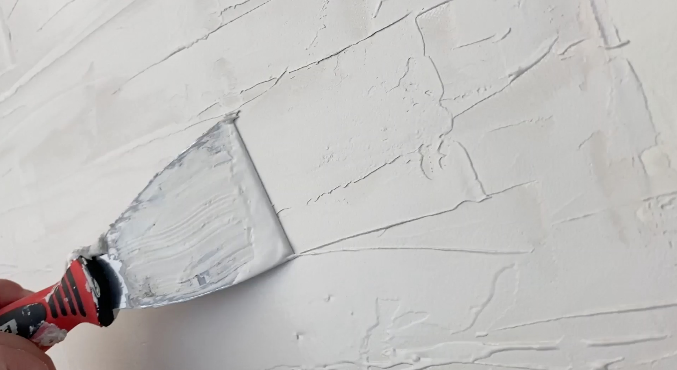 how to paint with drywall compound