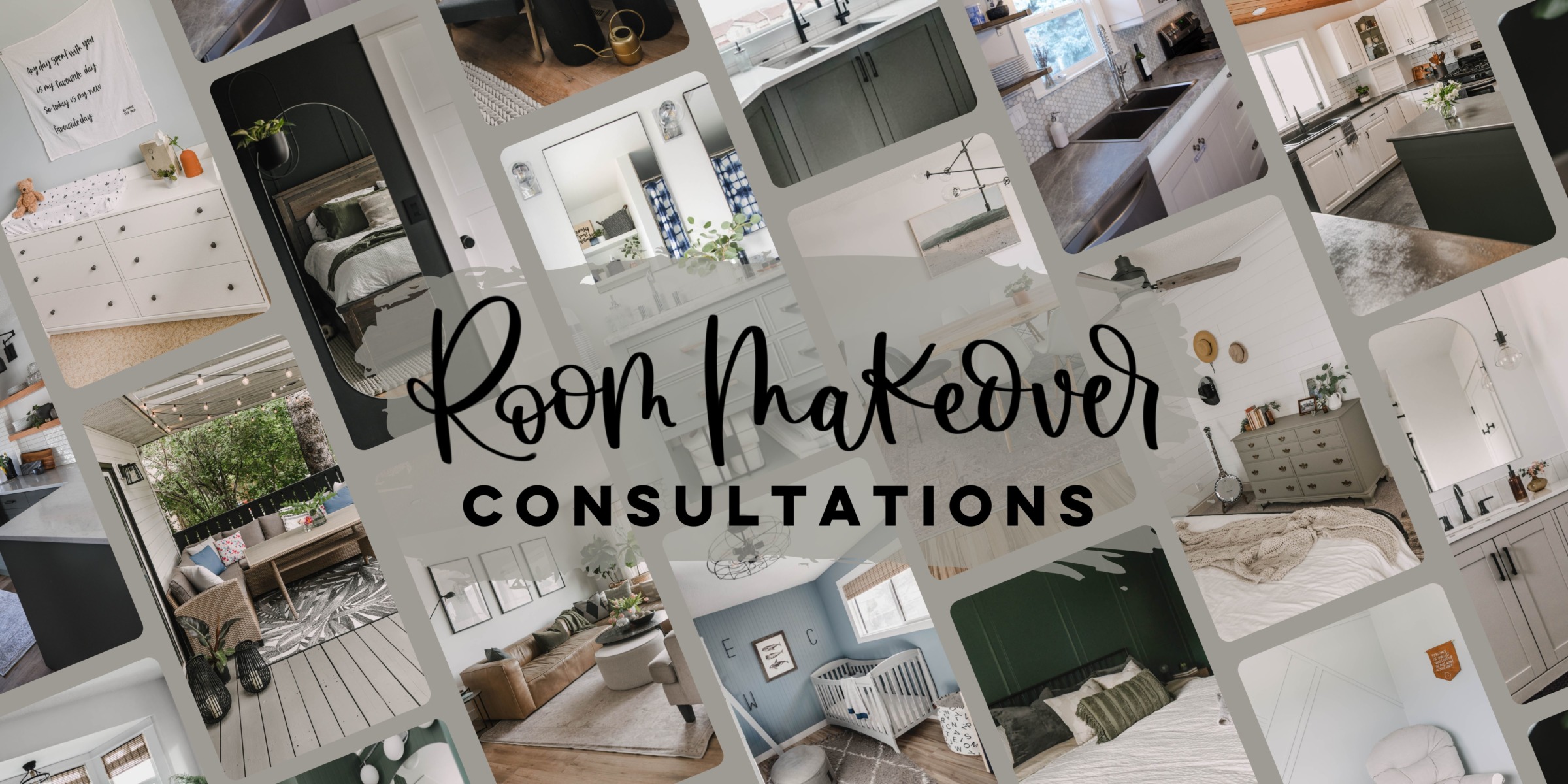Room makeover consultations banner images