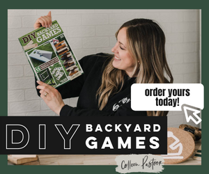 DIY Backyard Games by Colleen Pastoor available now!