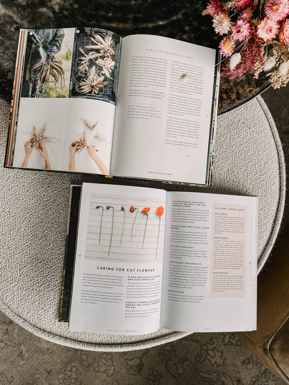 Helpful books for cut flower gardening at home