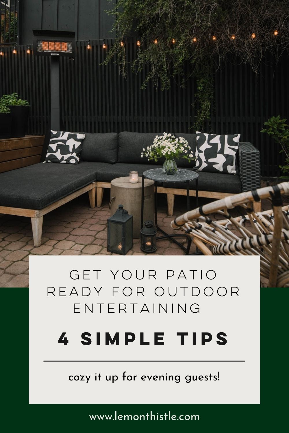 Tips for Outdoor Entertaining