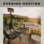 4 tips for outdoor evening hosting.