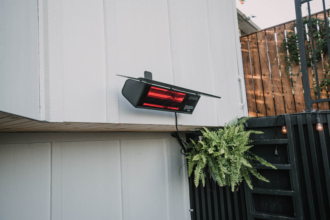 Modern Outdoor heater with remote