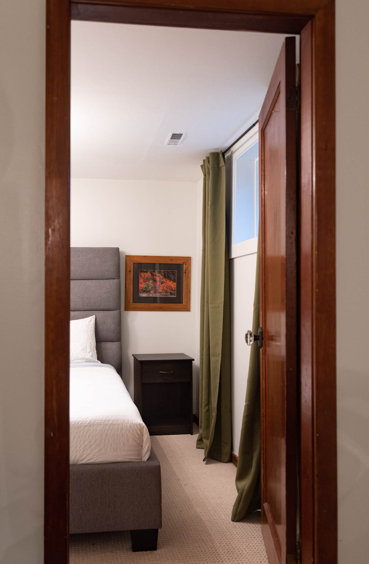 Basement suite bedroom makeover