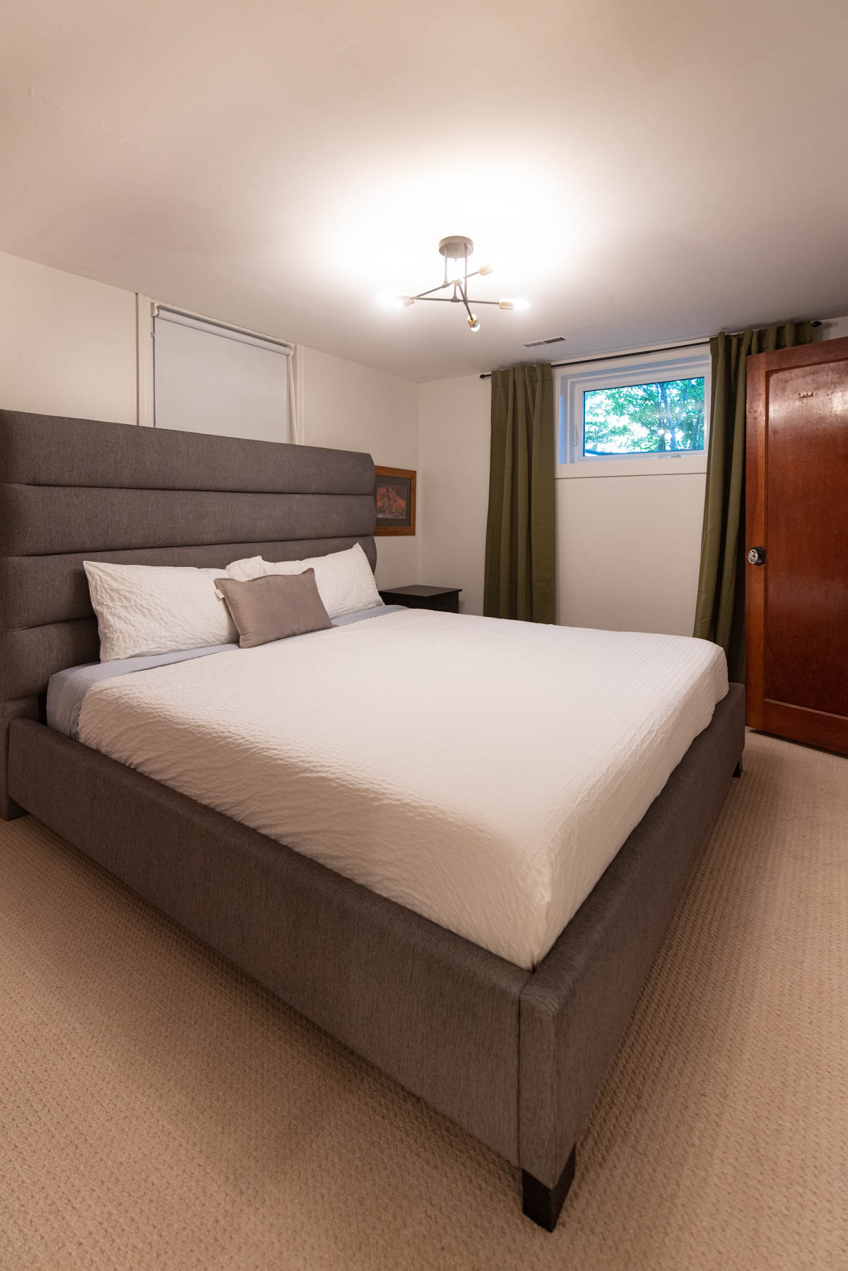 Basement suite bedroom makeover