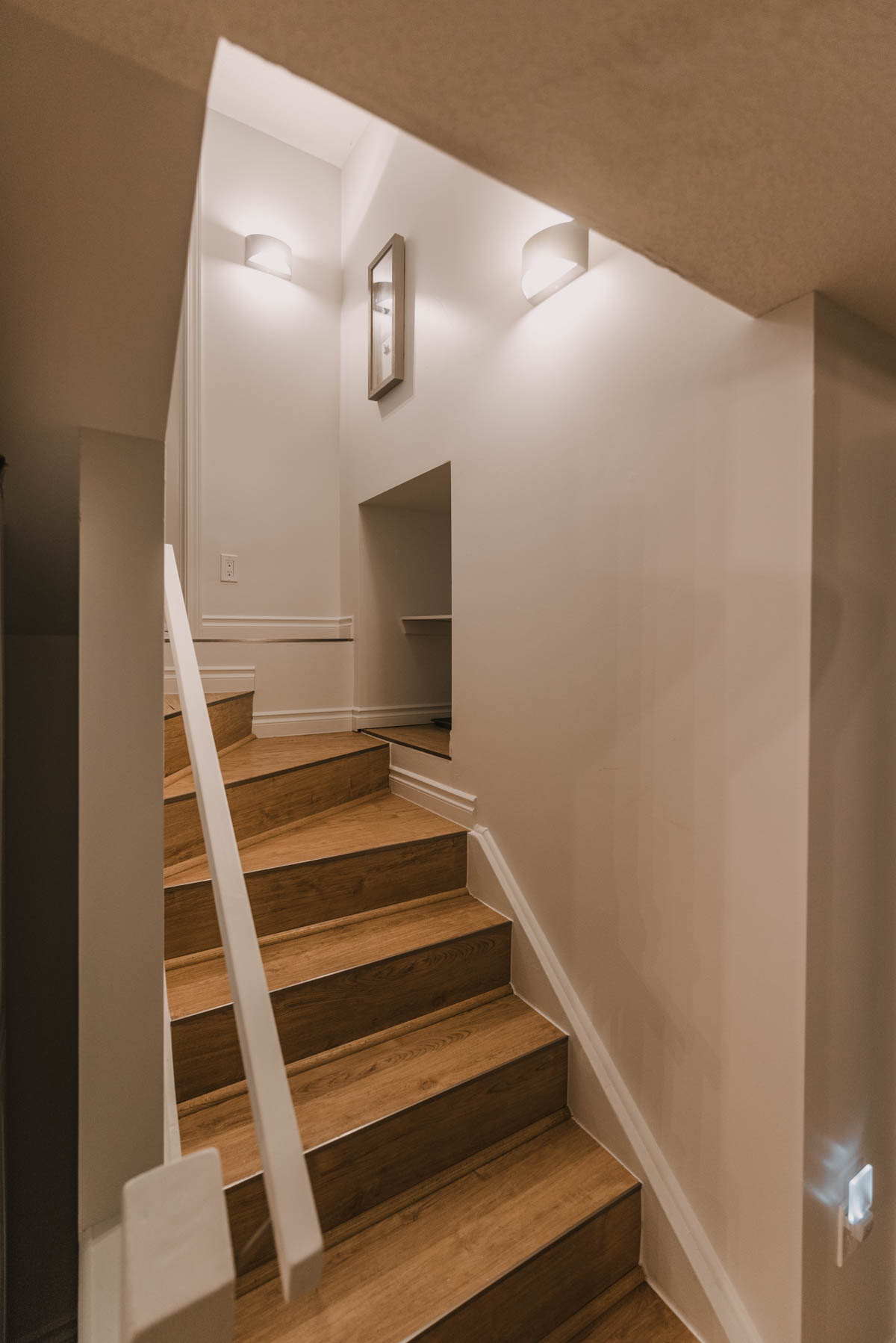 Basement suite entry way
