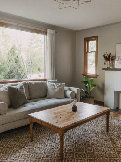 Living room makeover
