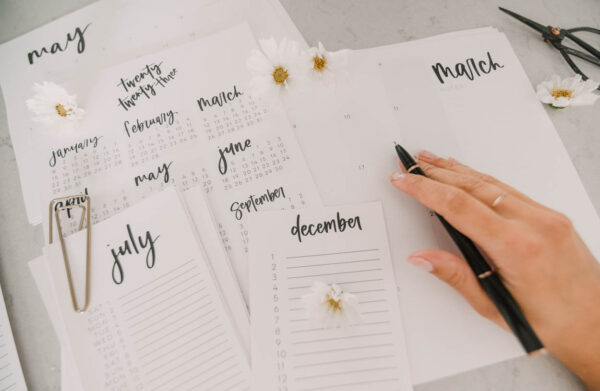5 free printable calendars for 2023