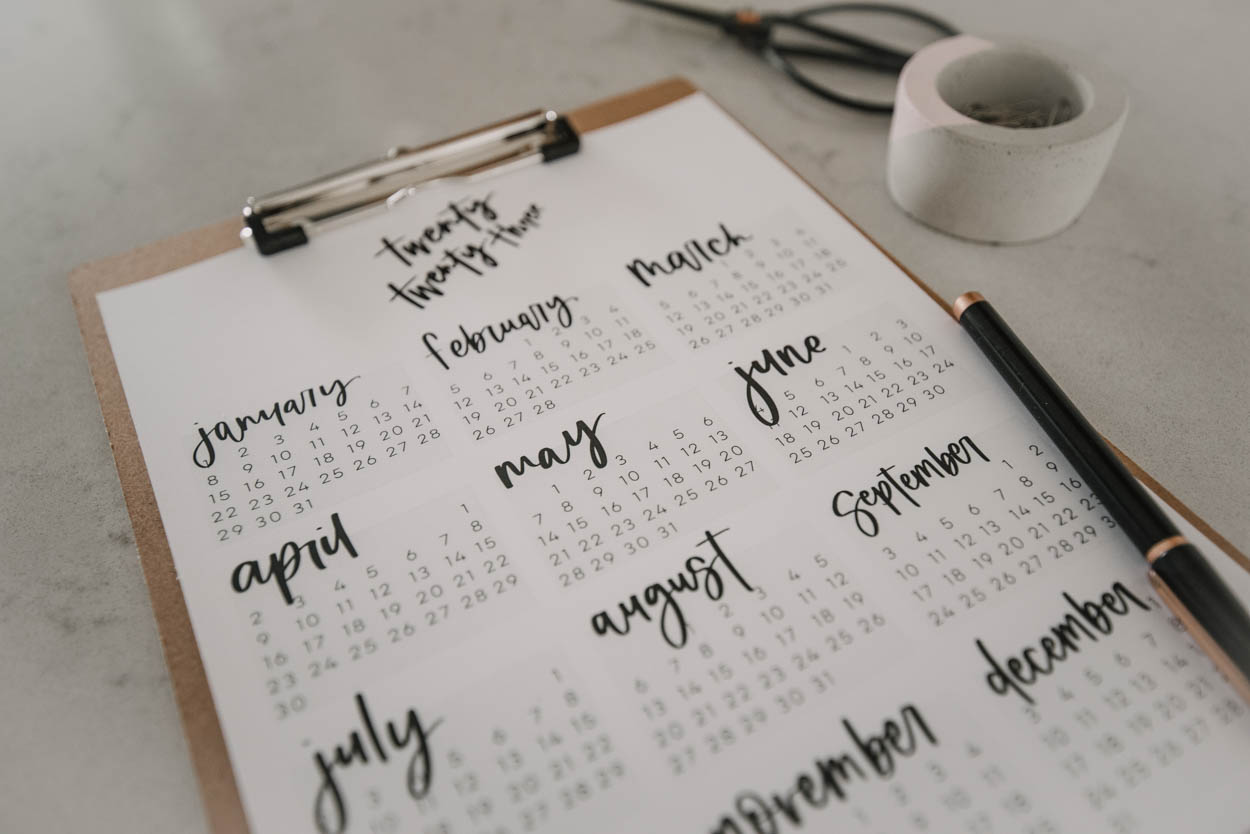 year at a glance calendar 2023 free printable