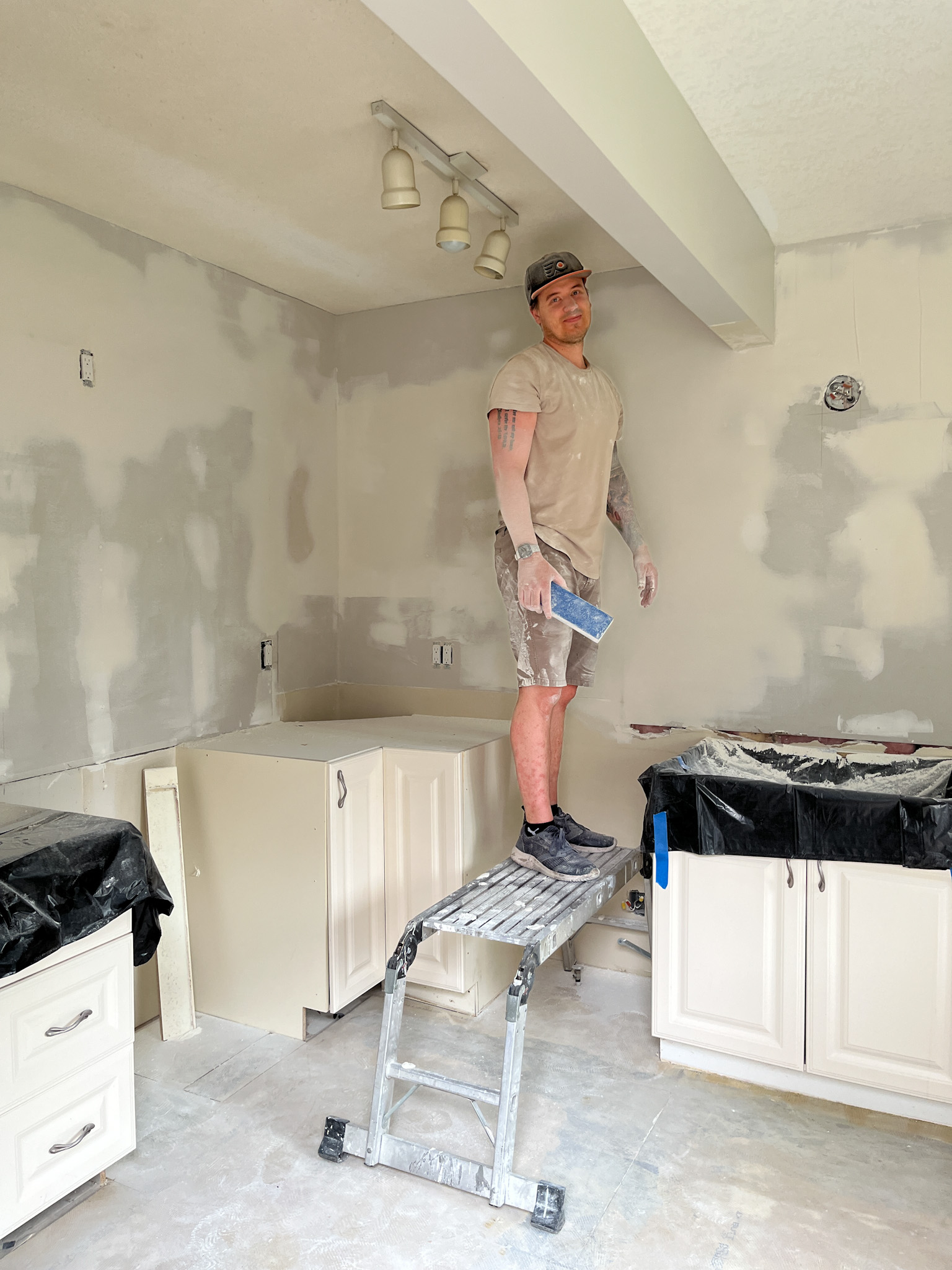 DIY Kitchen Remodel progress