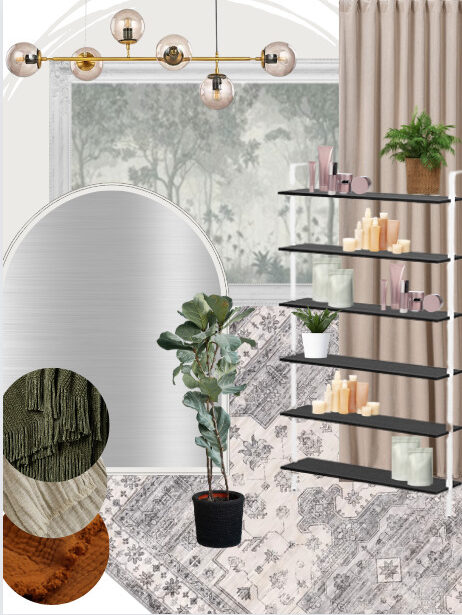 aesthetics room design board
