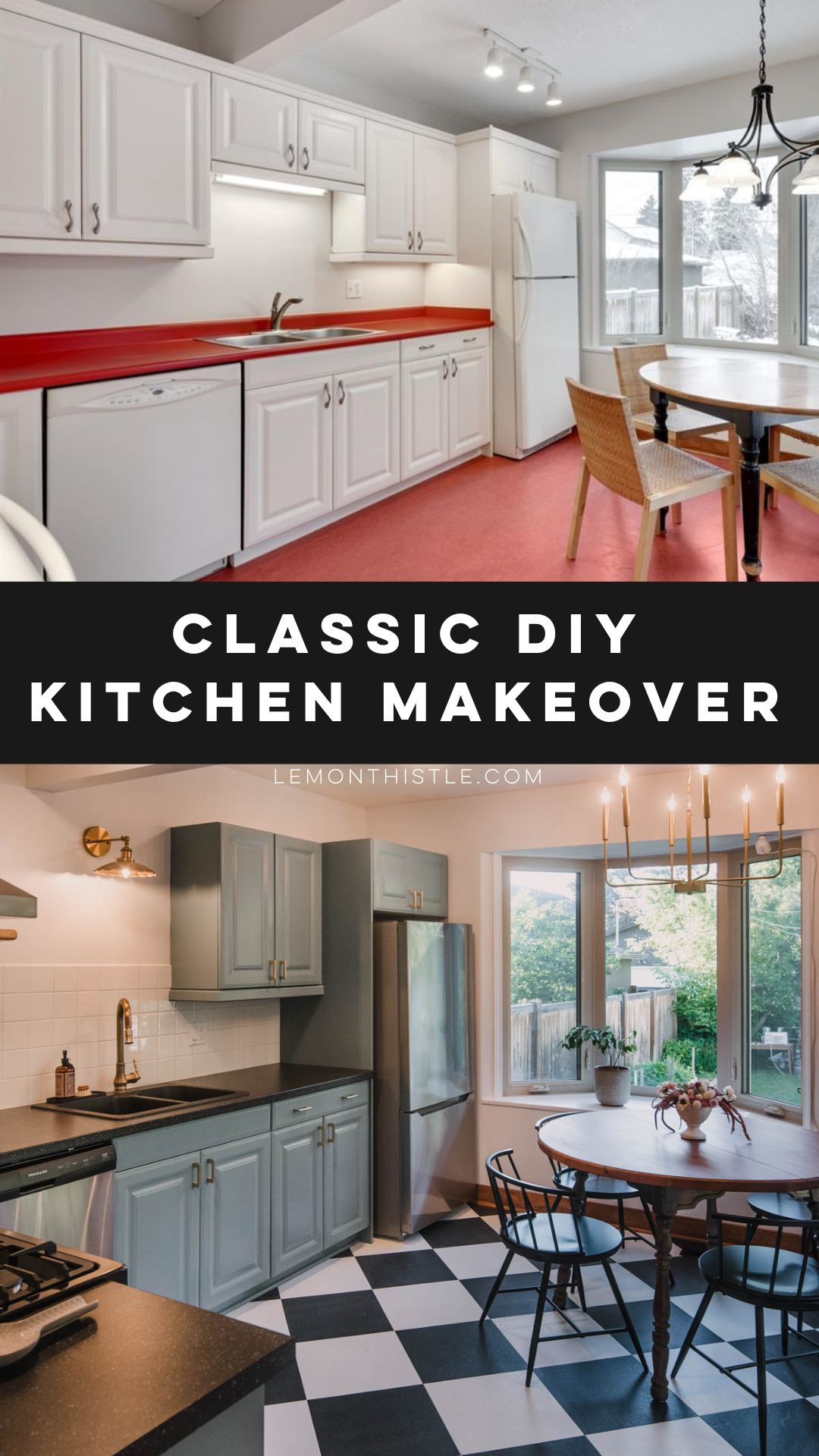 classic diy kitchen makeover