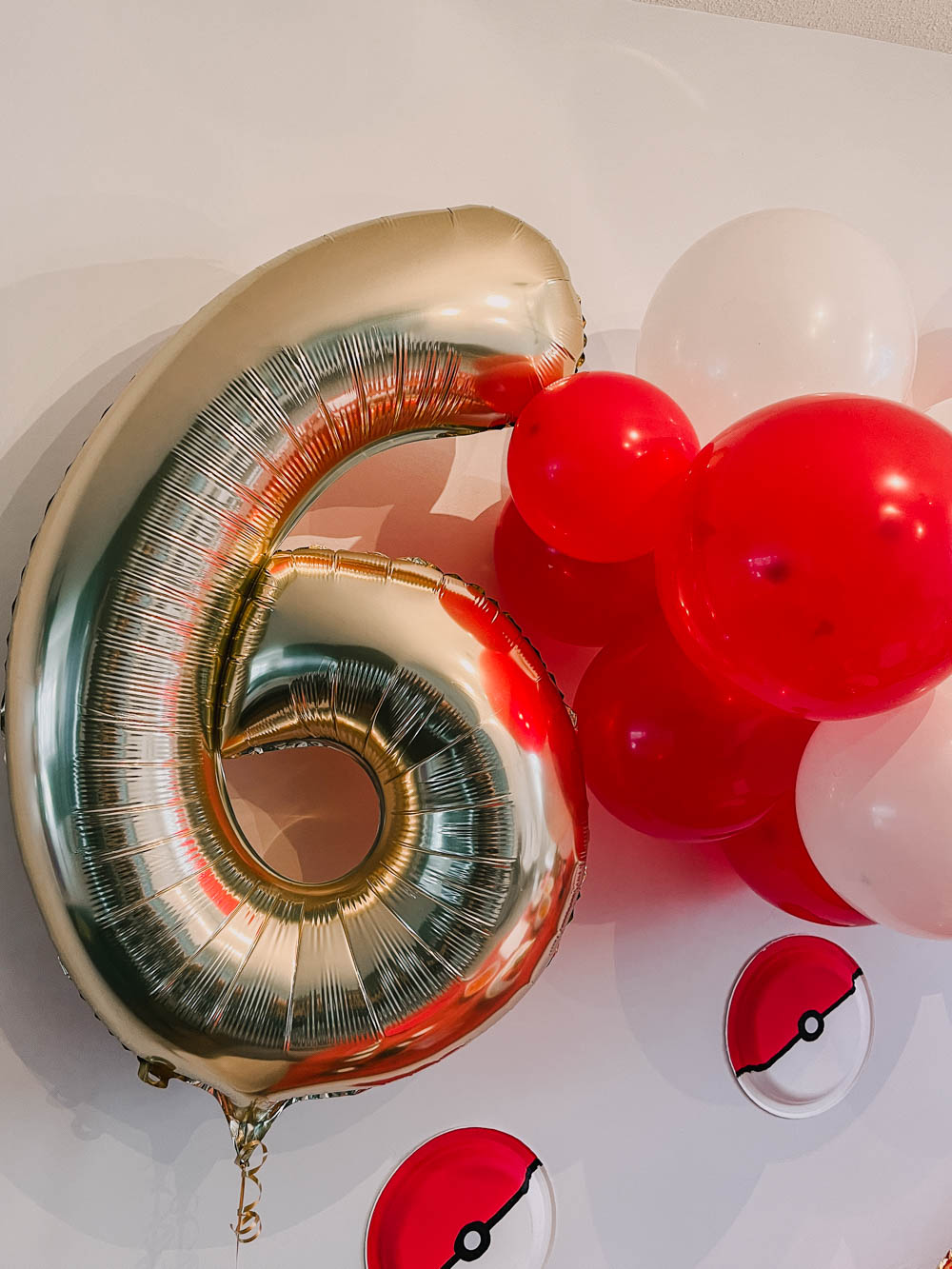 Balloons for a modern pokemon party
