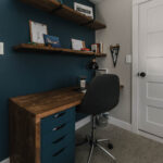 DIY Built in desk ikea hack