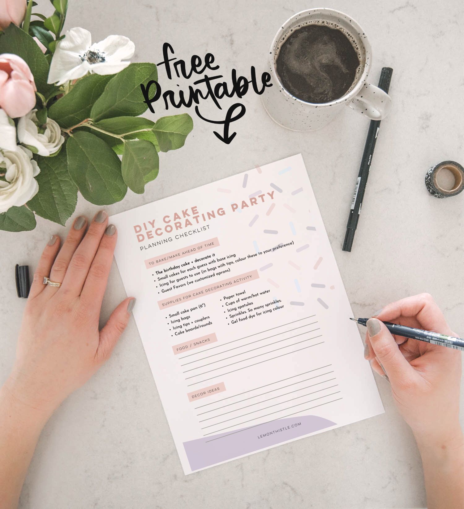 DIY Cake Decorating Party Planning Guide