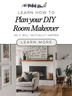 diy room makeover plan