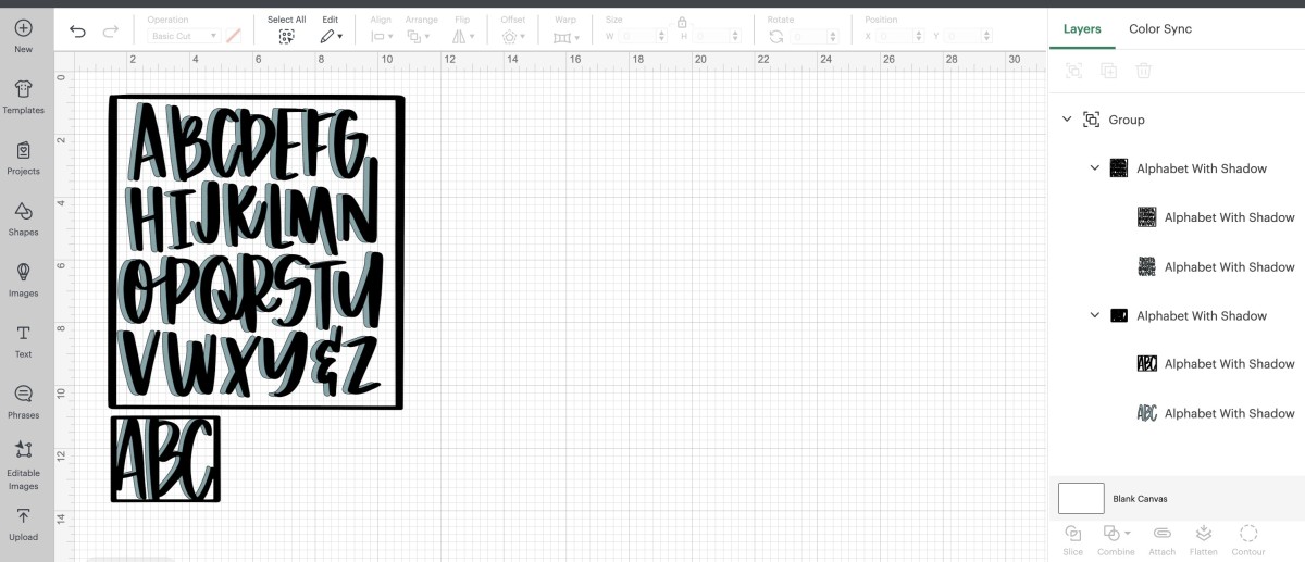 how to upload an ABC cut file to cricut design space