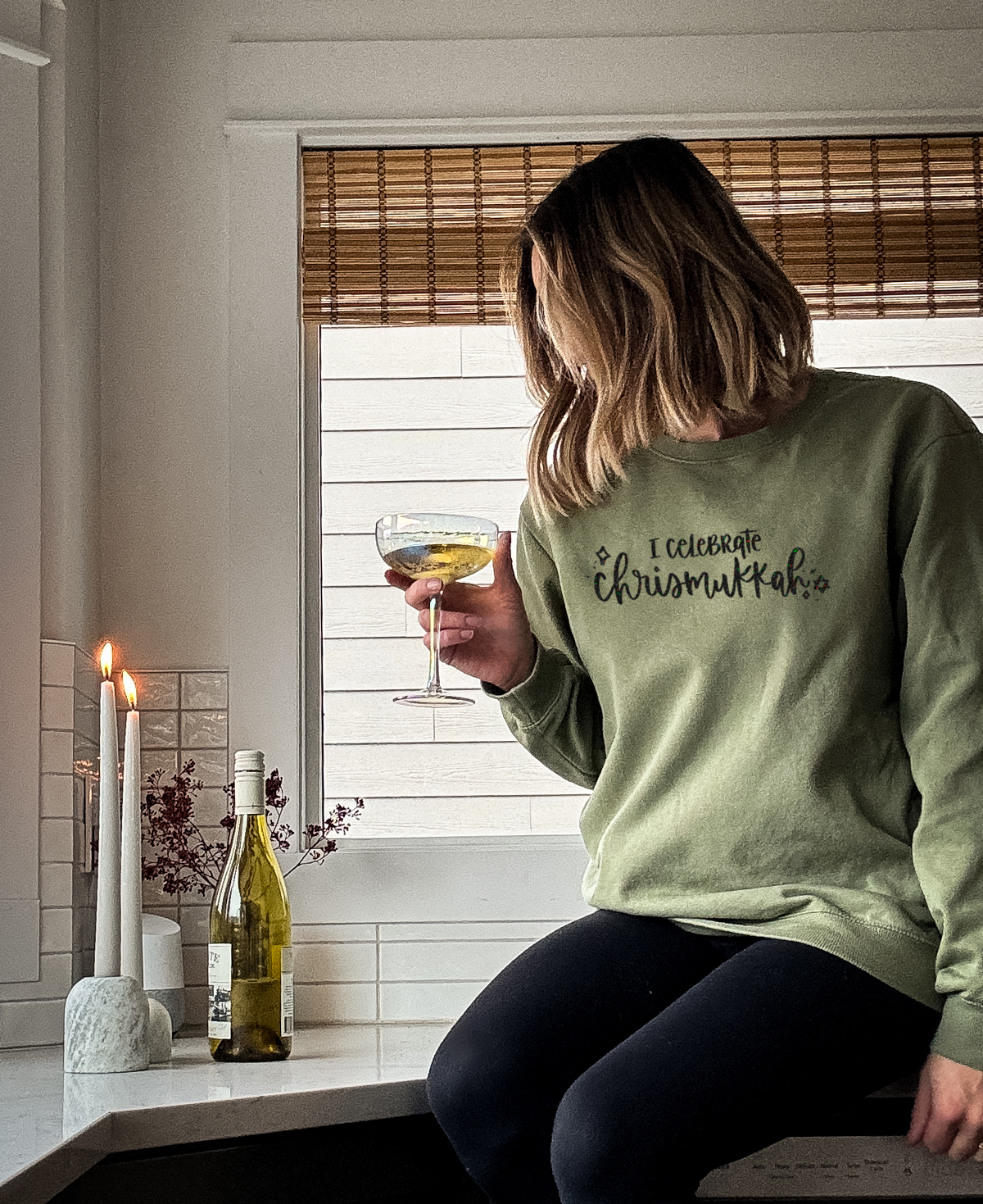 Free Chrismukkah SVG on diy sweater