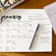 how to use free printable calendars for meal planning, photo showing calendar full of meal ideas